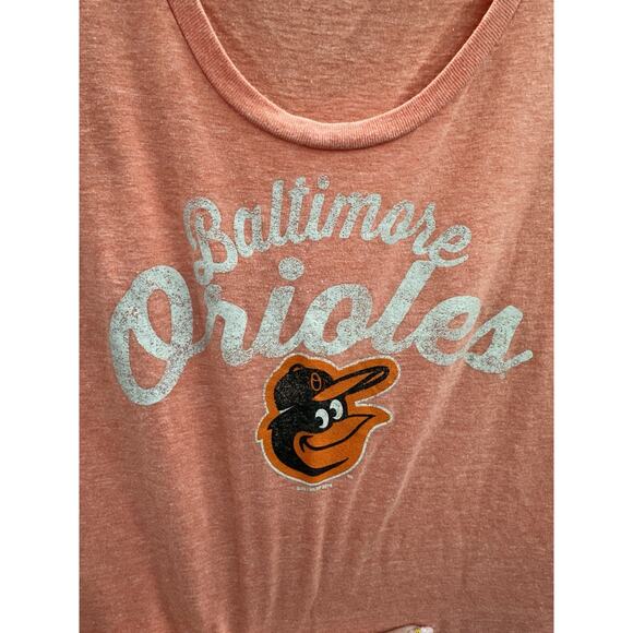 Touch by Alyssa Miland Womens Shirt Size Small Baltimore Orioles Short Sleeve - Picture 2 of 10
